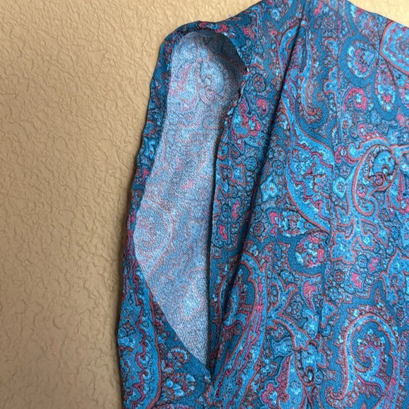 Vintage 70s JSE of California Sleeveless Belted Dress Tag Size 12 - Picture 9 of 10